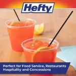 Hefty Unwrapped Plastic Sipper Stirrer Straws, 7", 5000 ct. - Image 3