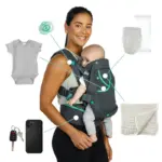 Infantino Carry On Active Multi-Pocket Baby Carrier, 4-Positions, 8-40lbs, Gray - Image 9