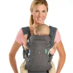 Infantino Flip 4-in-1 Convertible Baby Carrier, 4-Position, Camo