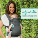 Infantino Flip 4-in-1 Convertible Baby Carrier, 4-Position, Camo - Image 2