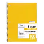 Mead Spiral Notebook, 1-Subject, Randomly Assorted Cover Color, , 100 10.5 x 7.5 Sheets - Image 2