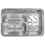 Member's Mark Aluminum Steam Table Pans, 1/3 Size 30 ct. - Image 3