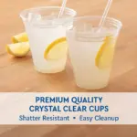 Member's Mark Clear Plastic Cups 12 oz., 172 ct. - Image 5