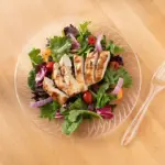 Member's Mark Clear Plastic Plates, 9" 45 ct. - Image 4