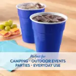 Member's Mark Heavy-Duty Blue Plastic Cups 18 oz., 240 ct. - Image 5