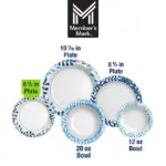 Member's Mark Ultra Dessert/Snack Paper Plates, 6.875", 330 ct. - Image 3