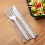 Member's Mark White Plastic Forks, Heavyweight 600 ct. - Image 4