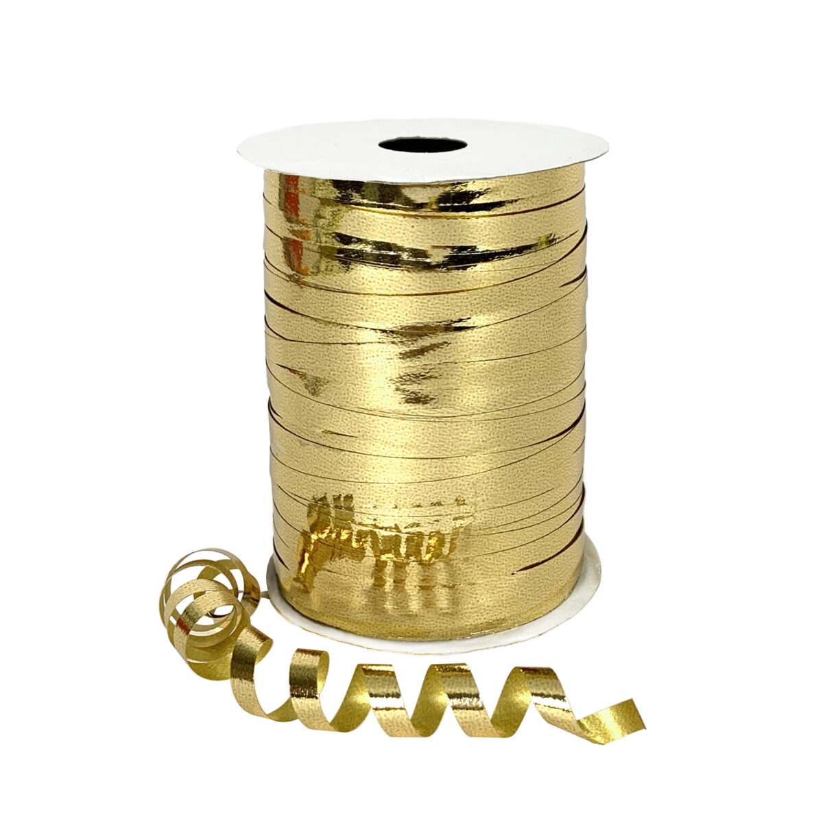 Metallic Gold Curling Ribbon, 100 Yards by Gwen Studios - Image 1