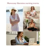 Momcozy M5 Pinky Breast Pump Hands Free, Electric 24mm Pink 2 Pack - Image 4