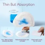 Momcozy Ultra-Thin Disposable Nursing Pads for Breastfeeding 120Count, Ultra-Absorbent, Breathable - Image 4