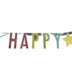 Multi-Color Happy Birthday Paper Party Banner, 8', by Way To Celebrate - Image 4