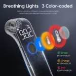 No-Touch Forehead Thermometer for Adults and Kids, Fast Accurate Baby Thermometer with Fever Alarm & Mute Mode, FSA HSA Eligible - Take Quick Temperature Easily - Image 3