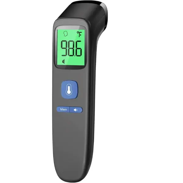 Thermometer for Adults and Kids, Digital Forehead Thermometer with Fever Alarm, Silent Mode & 35-Set Memory, Object 2 in 1 Mode, FSA/HSA Eligible
