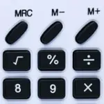 Pen+Gear Basic Calculator, 8-Digit Display Handheld Calculator, Portable , White Color, Elementary School - Image 3