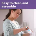 Philips Avent Glass Natural Bottle with Natural Response Nipple Baby Set - 7pc - Image 12
