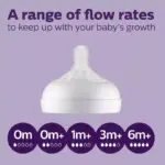 Philips Avent Glass Natural Bottle with Natural Response Nipple Baby Set - 7pc - Image 13