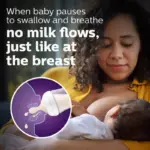 Philips Avent Glass Natural Bottle with Natural Response Nipple Baby Set - 7pc - Image 6