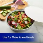 Reynolds 9" Round Foil Take Out Containers with Lids, 20 ct. - Image 4