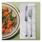 Tork Advanced Soft 1/8 Fold 2-Ply White Dinner Napkins, 28 pks, 100 napkins/pk. - Image 7