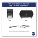 Tork Universal 2-Ply White Bath Tissue, 96 rolls, 500 sheets/roll - Image 4