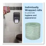 Tork Universal 2-Ply White Bath Tissue, 96 rolls, 500 sheets/roll - Image 7