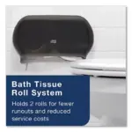Tork Universal 2-Ply White Bath Tissue, 96 rolls, 500 sheets/roll - Image 8