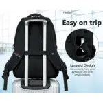 UKEIN Laptop Backpack with USB Charging Port Water Resistant Backpacks for Adults Work Business Laptop Backpack for Men - Image 5