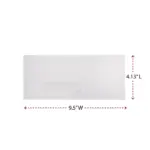 Universal® Window Business Envelope, #10, 4 18 x 9 12, White, 500Box - Image 8