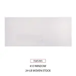 Universal® Window Business Envelope, #10, 4 18 x 9 12, White, 500Box - Image 5
