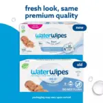 WaterWipes Plastic-Free Original Unscented 99.9% Water Based Baby Wipes - (Select Count) - Image 6
