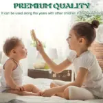 Yalumo Baby Hair Brush and Comb Set for Newborn and Toddlers, Natural Wooden Baby Hair Brush Set - Image 7