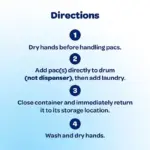 all free clear MIGHTY PACS Laundry Detergent Pacs, The Original, 120 ct. - Image 3