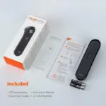 iHealth No-Touch Digital Forehead Thermometer for Adults, Babies, Kids - FSA HSA Eligible, 3 Ultra-Sensitive Sensors, Quiet Vibration Feedback, Large LED Digits, Easy to Use for Home, PT3 Black - Image 5