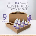 Air Wick Essential Oil Air Freshener, Lavender & Chamomile, 9 Refills - Image 3