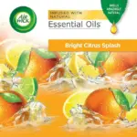Air Wick Scented Oil Air Freshener, Bright Citrus, 9 refills - Image 2