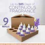 Air Wick Scented Oil Air Freshener, Fresh Linen, 9 refills - Image 6