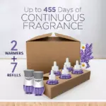 Air Wick Scented Oil Air Freshener Kit, Hawaii, 2 Warmers + 7 Refills - Image 3
