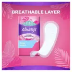 Always Daily Panty Liners, Unscented, 240 ct. - Image 4