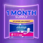 Always Discreet plus Incontinence Liners for Women, Very Light Long, 132 ct. - Image 9