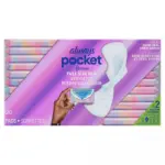Always Pocket FlexFoam Heavy Flow Pads with Wings, 60 ct. - Image 9