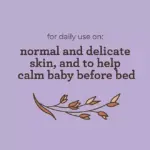 Aveeno Baby Calming Comfort Bath Wash 18 fl. oz., 2 pk. - Image 6