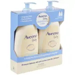 Aveeno Baby Daily Moisture Lotion with Pump, 24hr Protection 18 fl. oz., 2 pk. - Image 2