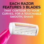 BIC Soleil Color Collection Women's Razors, 3 Blade, 16 ct. - Image 10