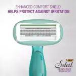 BIC Soleil Sensitive Advanced Razor, 5 Blades, 10 ct. - Image 2