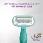 BIC Soleil Sensitive Advanced Razor, 5 Blades, 10 ct. - Image 3