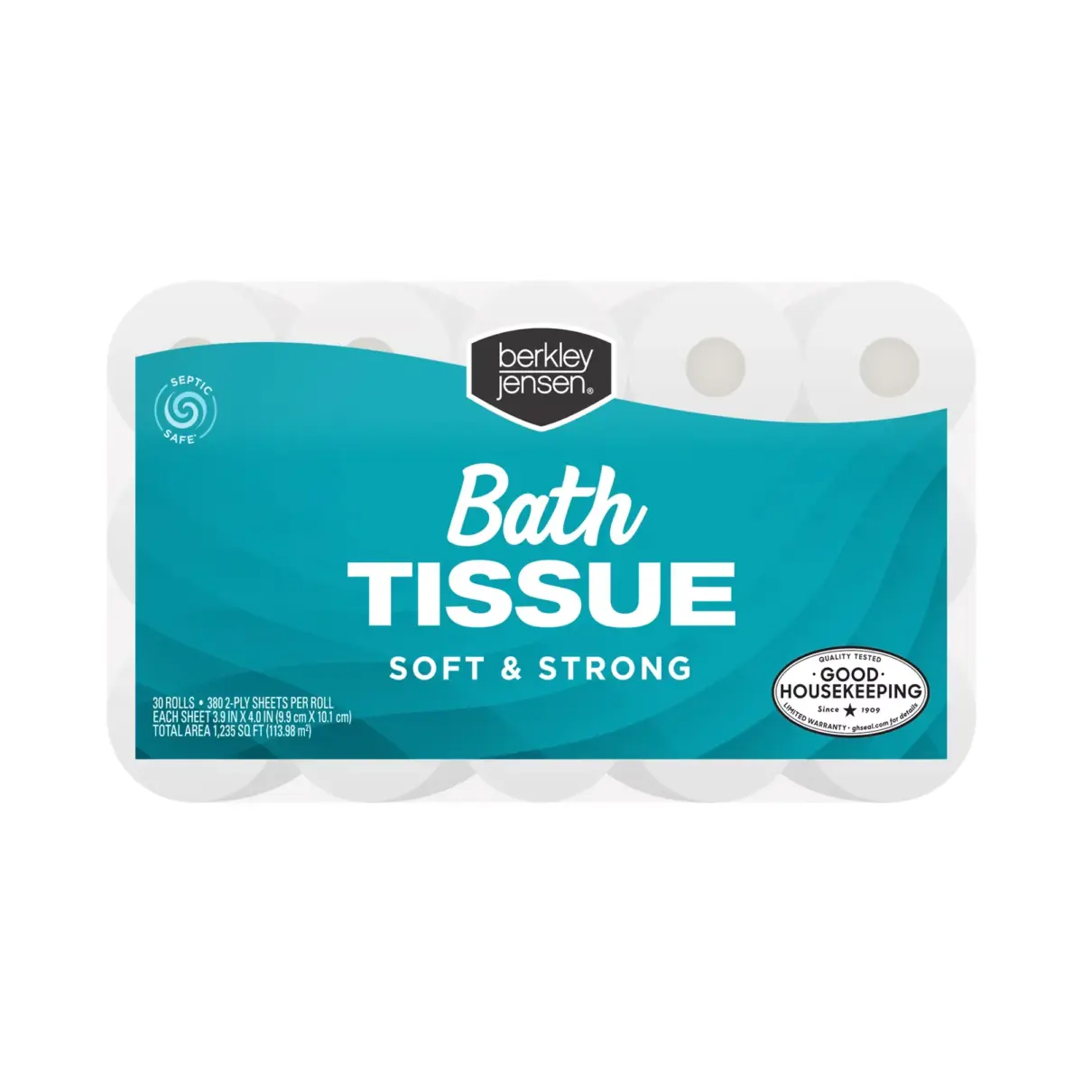 Berkley Jensen Soft & Strong Bath Tissue, 30 pk./380 sheets per roll - Image 4