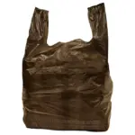 Black T-Shirt Carryout Bags, 11.5" x 6.5" x 22" 1000 ct. - Image 4