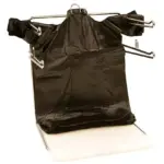 Black T-Shirt Carryout Bags, 11.5" x 6.5" x 22" 1000 ct. - Image 5