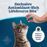 Blue Buffalo Tastefuls Chicken & Brown Rice Adult Indoor Dry Cat Food, 22 lbs. - Image 7