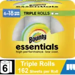 Bounty Essentials Paper Towels Select-a-Size, 6 Double Rolls